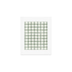 watercolor plaid - sage Art Print Gallery Image 1