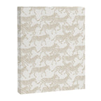 Zebras in tan Canvas Print Gallery Image 8