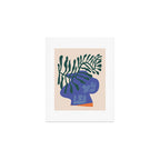 Greek vase with fern Art Print Gallery Image 1
