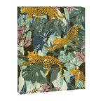 Leopard jungle print Canvas Print Gallery Image 6