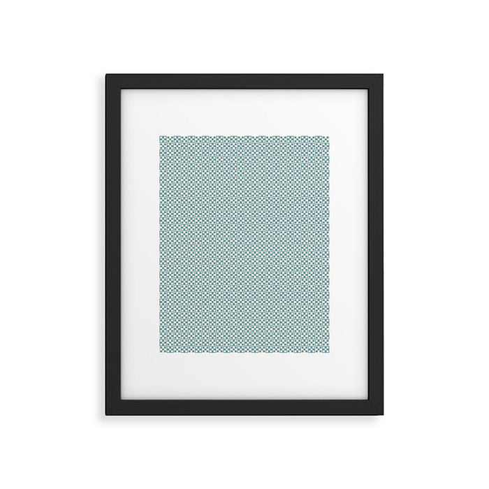 5 Checkers Framed Art Print Gallery Image 1