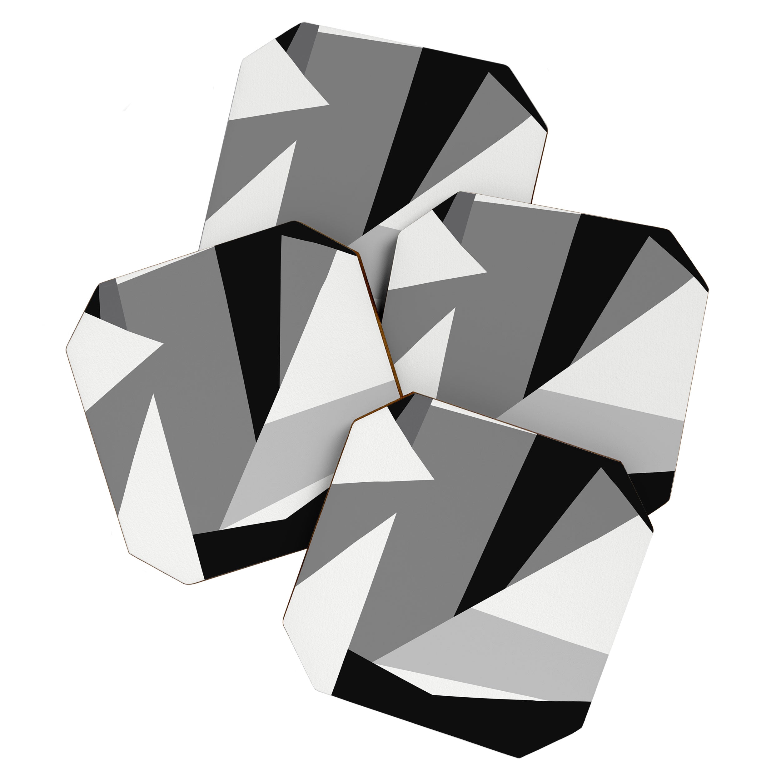 Abstract Geometric Shapes 1 Coaster Gallery Image 1
