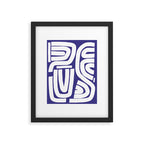 Abstract stripe mosaic Framed Art Print Gallery Image 5