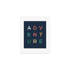 Adventure typography Art Print Gallery Image 1
