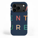 Adventure typography iPhone Case Gallery Image 1