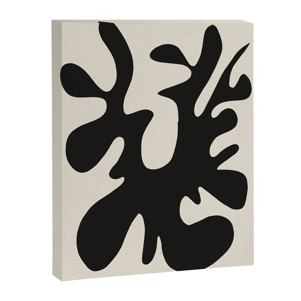 Black coral cut out Canvas Print Gallery Image 6