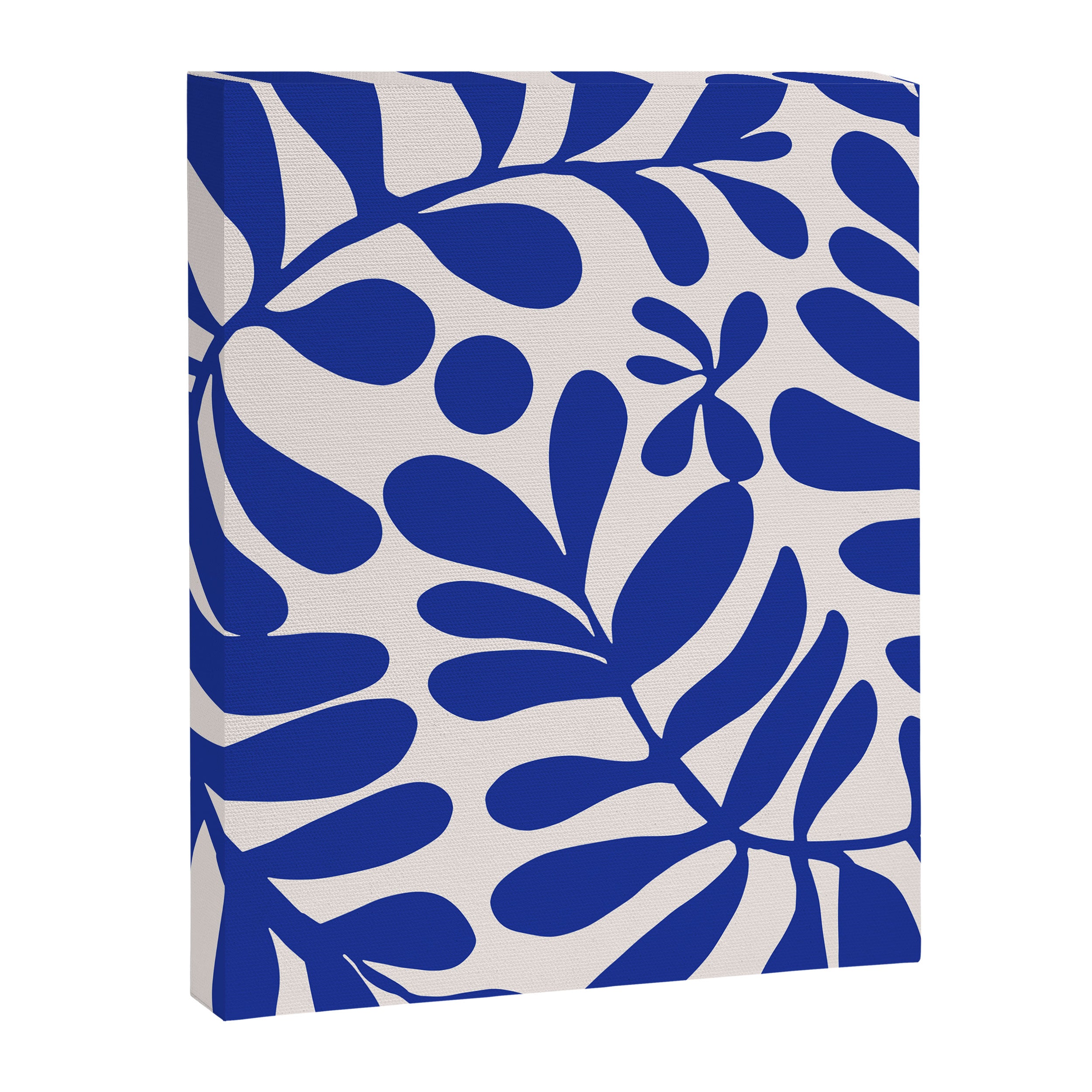 Blue foliage Canvas Print Gallery Image 8