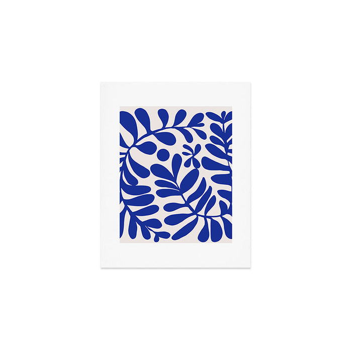 Blue foliage Art Print Gallery Image 1