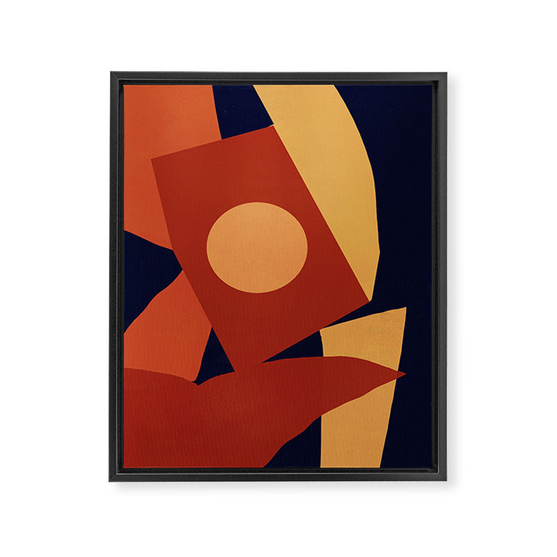Bold dark background Framed Canvas Print Gallery Image 6
