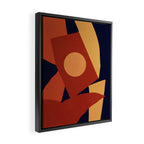 Bold dark background Framed Canvas Print Gallery Image 2