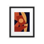 Bold dark background Framed Art Print Gallery Image 5