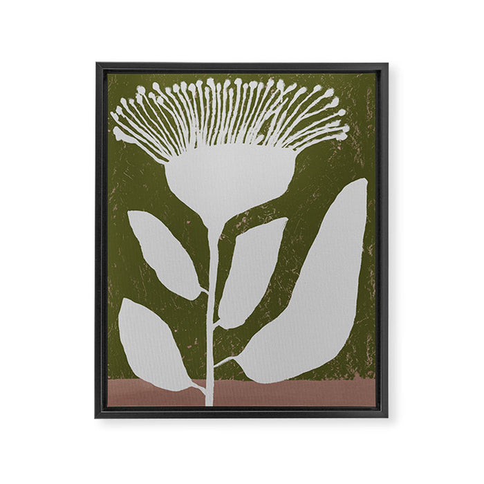 Flower mask Framed Canvas Print Gallery Image 1