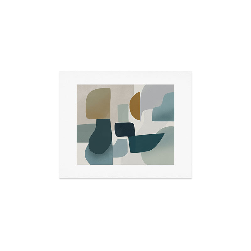 Geometric composition A Art Print Gallery Image 1
