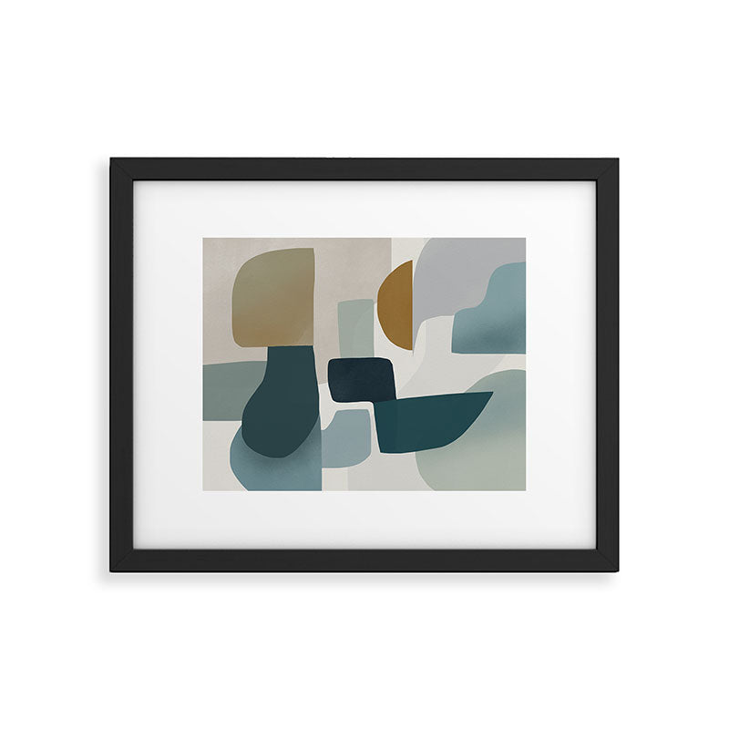 Geometric composition A Framed Art Print Gallery Image 5