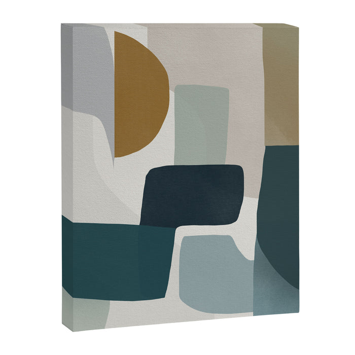 Geometric composition square Canvas Print Gallery Image 1