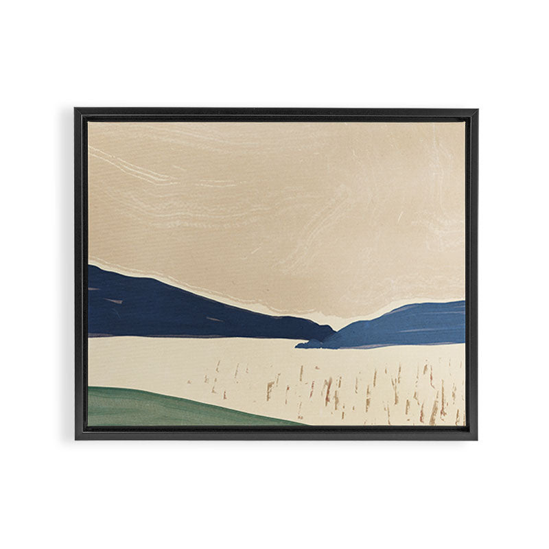 Japanese style large landscape  Framed Canvas Print Gallery Image 3