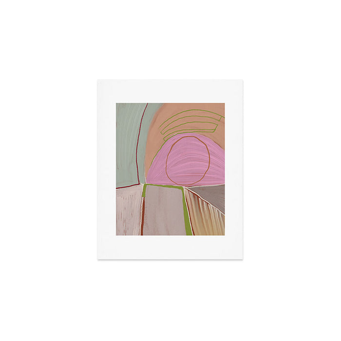 Large abstract oil painting xv Art Print Gallery Image 1
