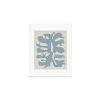 Leaf plant cut out Art Print Gallery Image 1