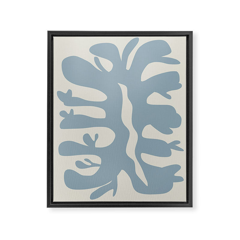 Leaf plant cut out Framed Canvas Print Gallery Image 6