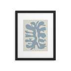 Leaf plant cut out Framed Art Print Gallery Image 4