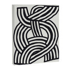 Mid Century Modern Abstract line art Painting  Canvas Print Gallery Image 6