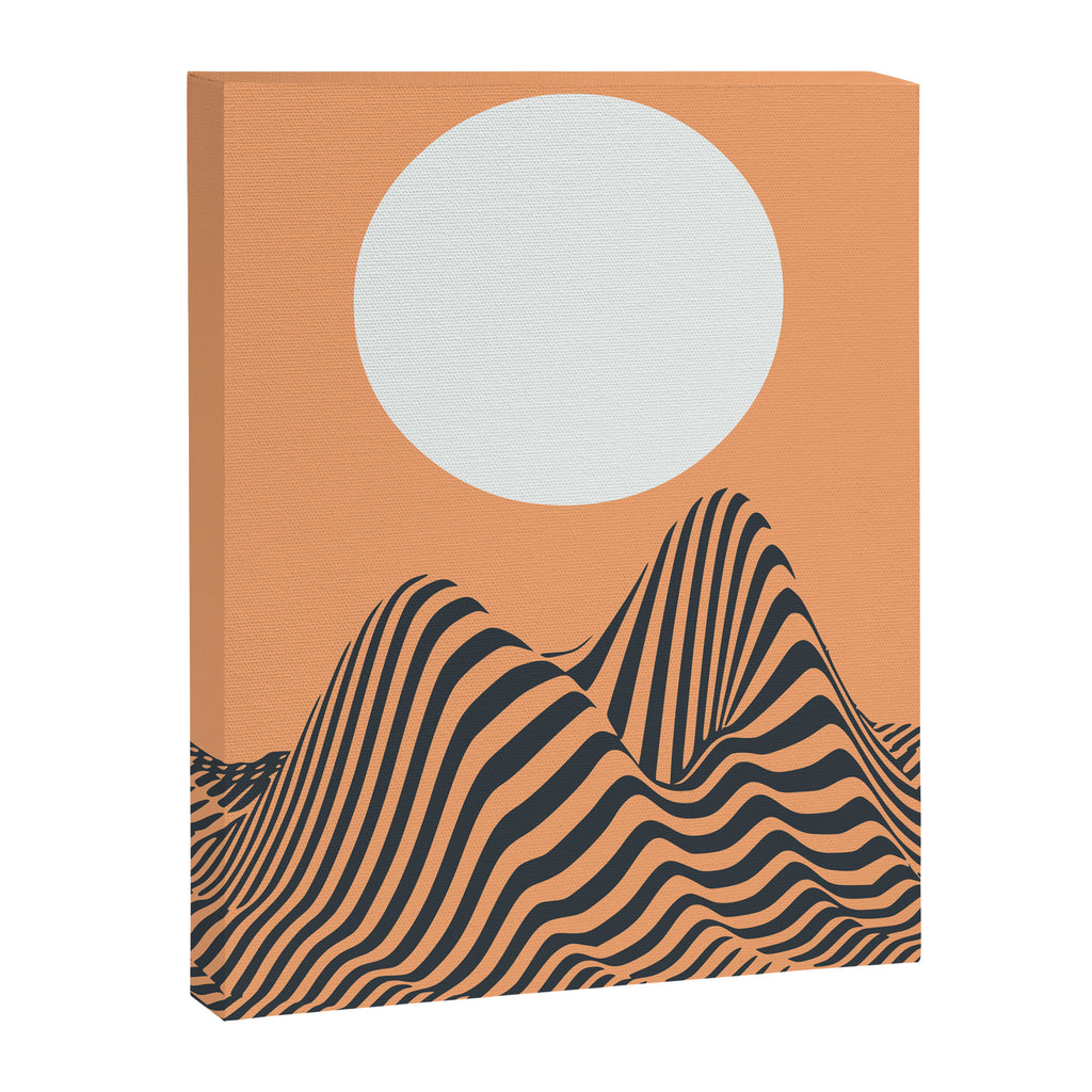 Minimal landscape Canvas Print Gallery Image 6