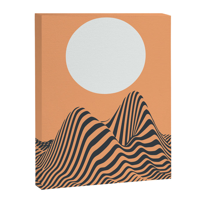 Minimal landscape Canvas Print Gallery Image 1