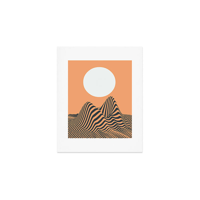 Minimal landscape Art Print Gallery Image 1