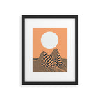 Minimal landscape Framed Art Print Gallery Image 5