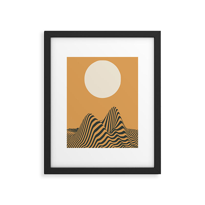 Sun Hill Framed Art Print