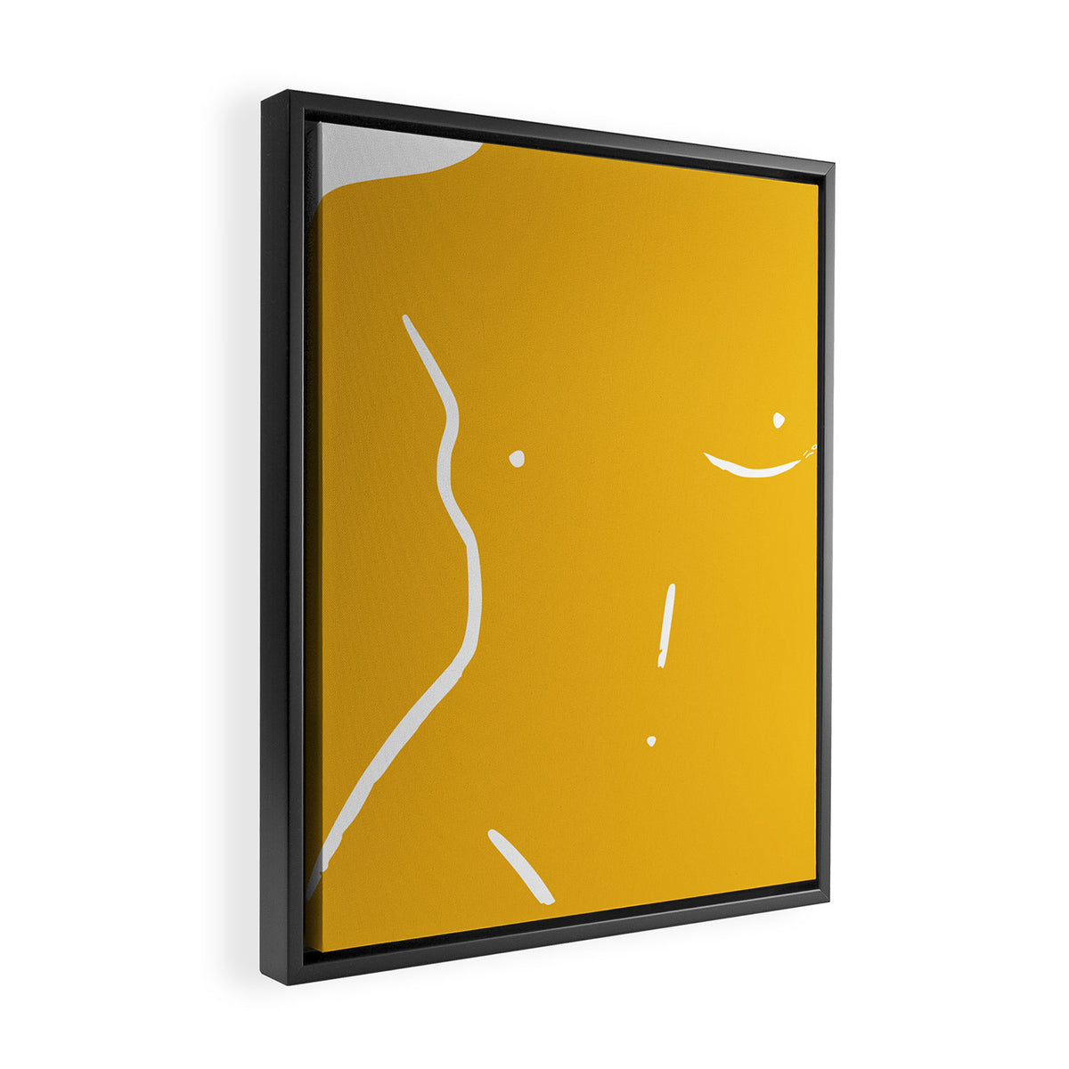 Nude to Art Framed Canvas Print Gallery Image 2