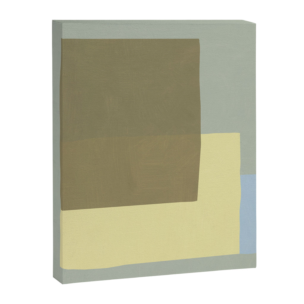 Overlay of colors minimal design 03 Canvas Print Gallery Image 6