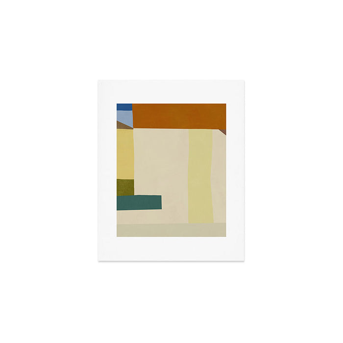 Overlay of colors minimal design 04 Art Print Gallery Image 1