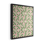 Pattern grid mosaic Framed Canvas Print Gallery Image 2