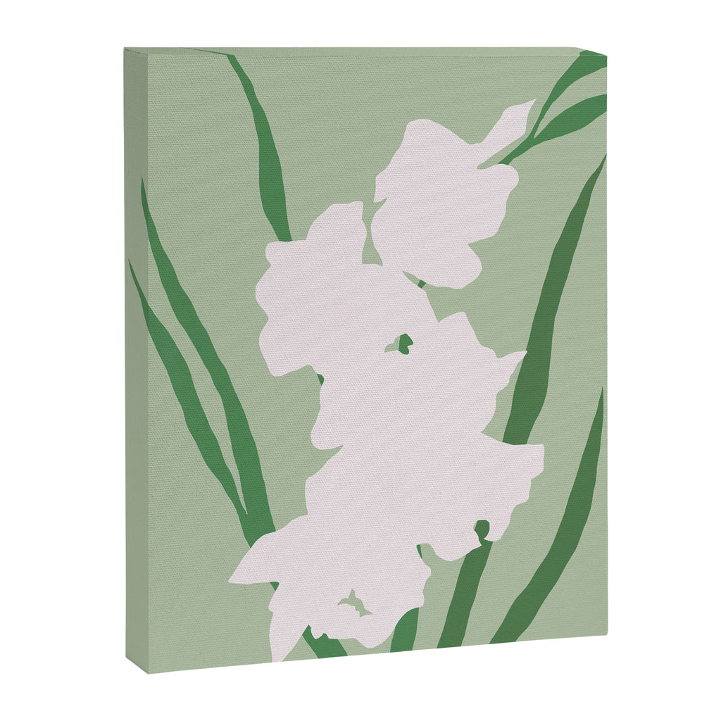 Porcelain pure white flower Canvas Print Gallery Image 6