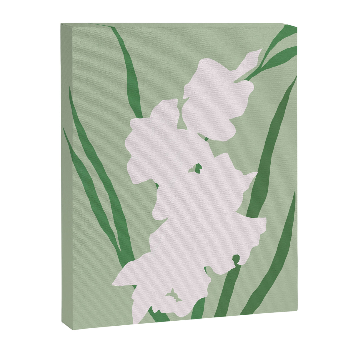 Porcelain pure white flower Canvas Print Gallery Image 6