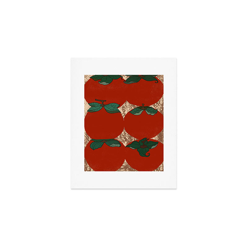 Red fruit arrangement Art Print Gallery Image 1