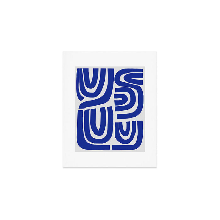 S and U var 3 Art Print Gallery Image 1
