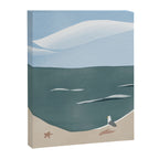 Seagull and starfish Canvas Print Gallery Image 8