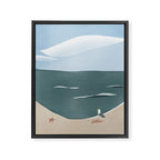 Seagull and starfish Framed Canvas Print Gallery Image 8