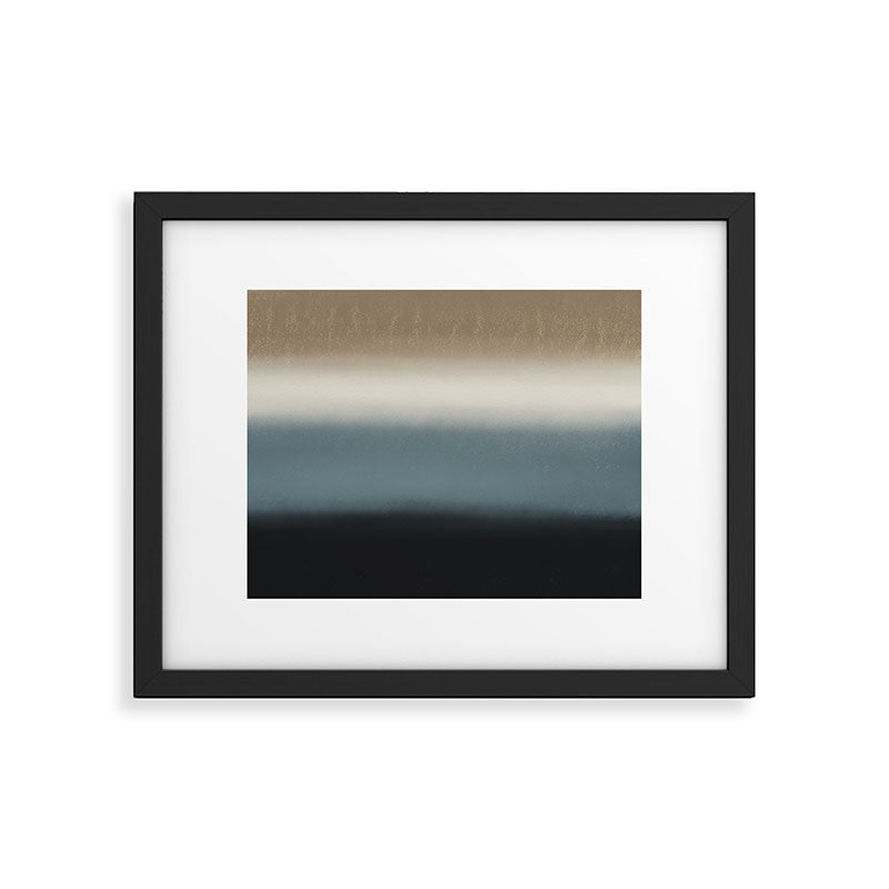 Serene horizon Framed Art Print Gallery Image 5
