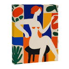Sitting Muse cut out Canvas Print Gallery Image 6