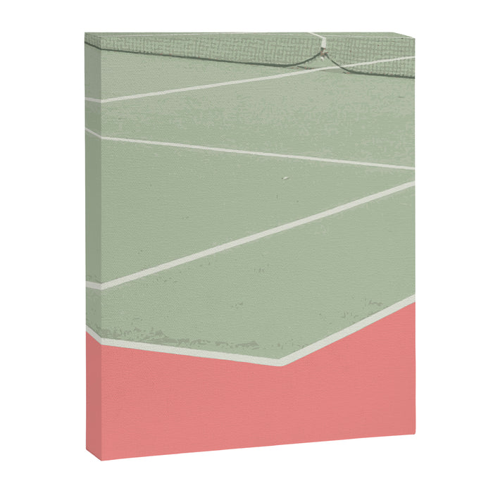 Tennis game Canvas Print Gallery Image 1