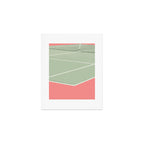 Tennis game Art Print Gallery Image 1