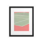 Tennis game Framed Art Print Gallery Image 6