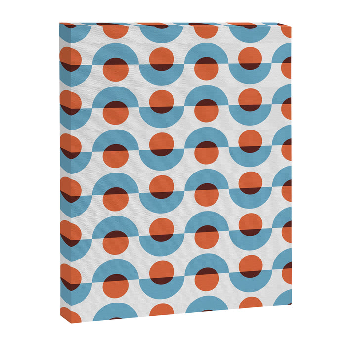 Up and down seamless geometry pattern Canvas Print Gallery Image 1