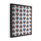 Up and down seamless geometry pattern Framed Canvas Print Gallery Image 2
