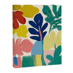 Vibrant bold playful plants Canvas Print Gallery Image 6