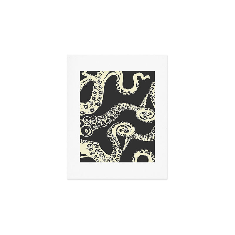 Vintage sea monster Art Print Gallery Image 1