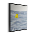 Yellow rubber ducky Framed Canvas Print Gallery Image 2
